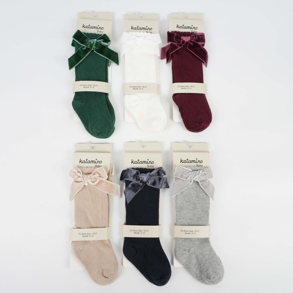 Katami̇no Rozi̇ Aks. Kız Bebek Golf Çorap K12075 Asorti̇