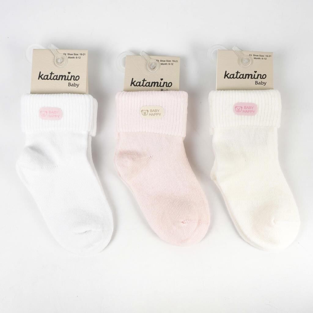 Katami̇no Susam Aks. Kız Bebek Soket Çorap K46340 Asorti̇