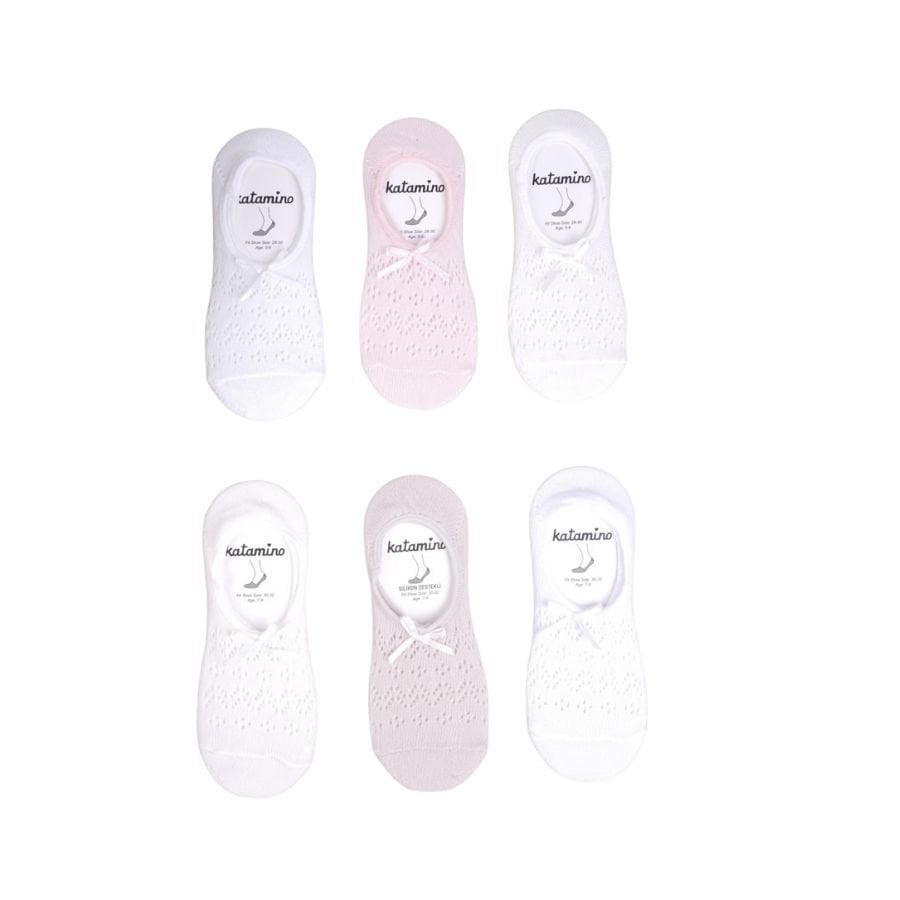 Katami̇no Vi̇yera Aks. Kız Fi̇le Babet Çorap K92009 Asorti̇