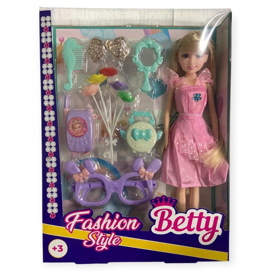 Kmb-926 - Güzelli̇k Seti̇ Aksesuarlı Kutulu Bebek