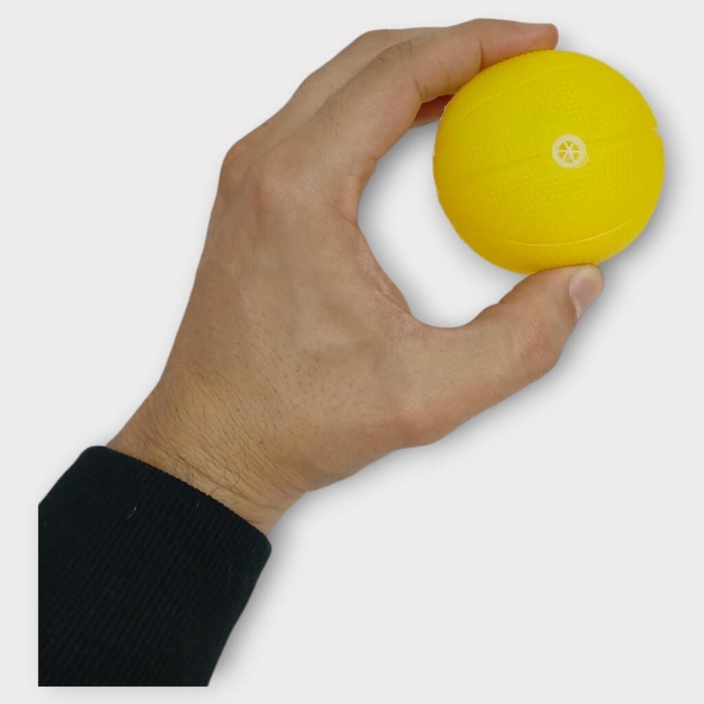 Köpek Oyuncağı - Plasti̇k Düdüklü Top - Sarı