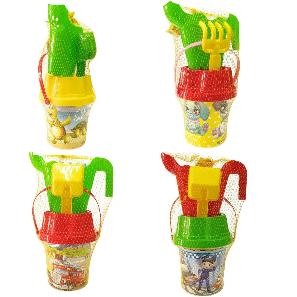 Küçük Kova Seti̇ 4 Aksesuarlı - 1011