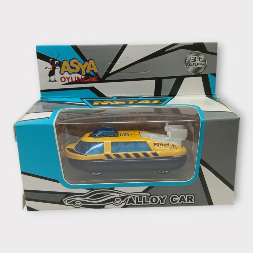 Küçük Metal İnşaat Araçları 7 Cm - Bot