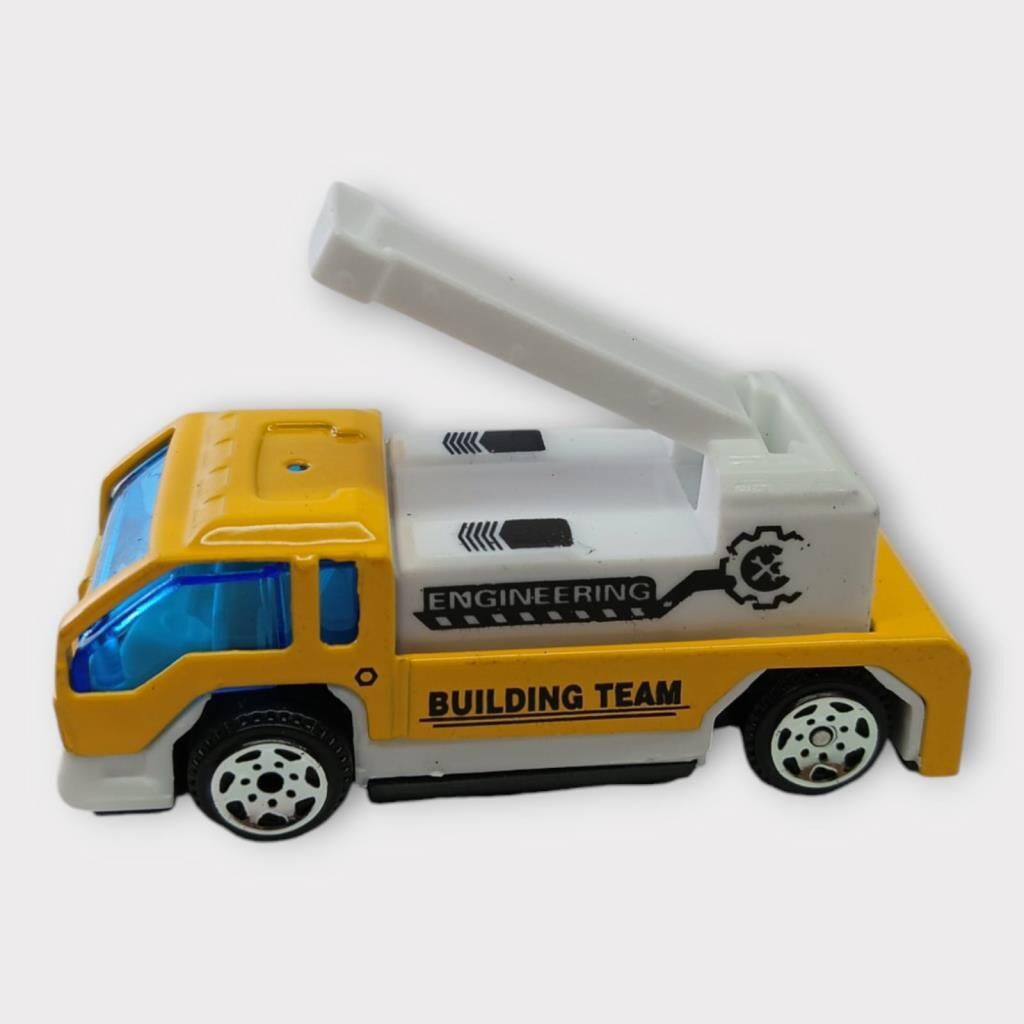 Küçük Metal İnşaat Araçları 7 Cm - Kurtarma Kamyonu