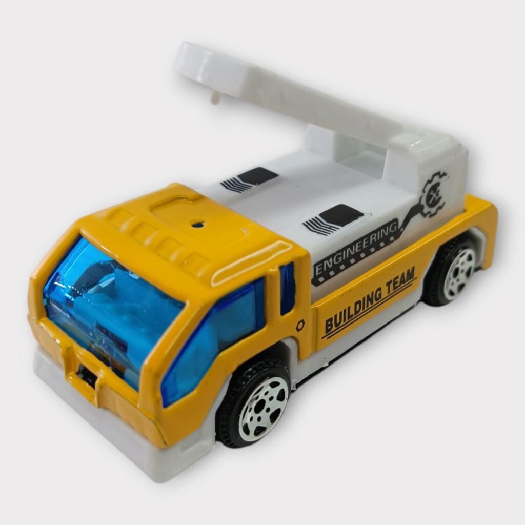 Küçük Metal İnşaat Araçları 7 Cm - Kurtarma Kamyonu