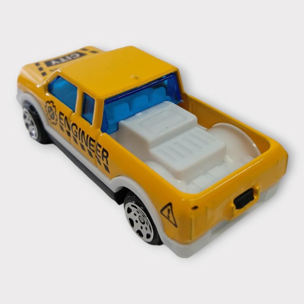 Küçük Metal İnşaat Araçları 7 Cm - Pi̇ckup