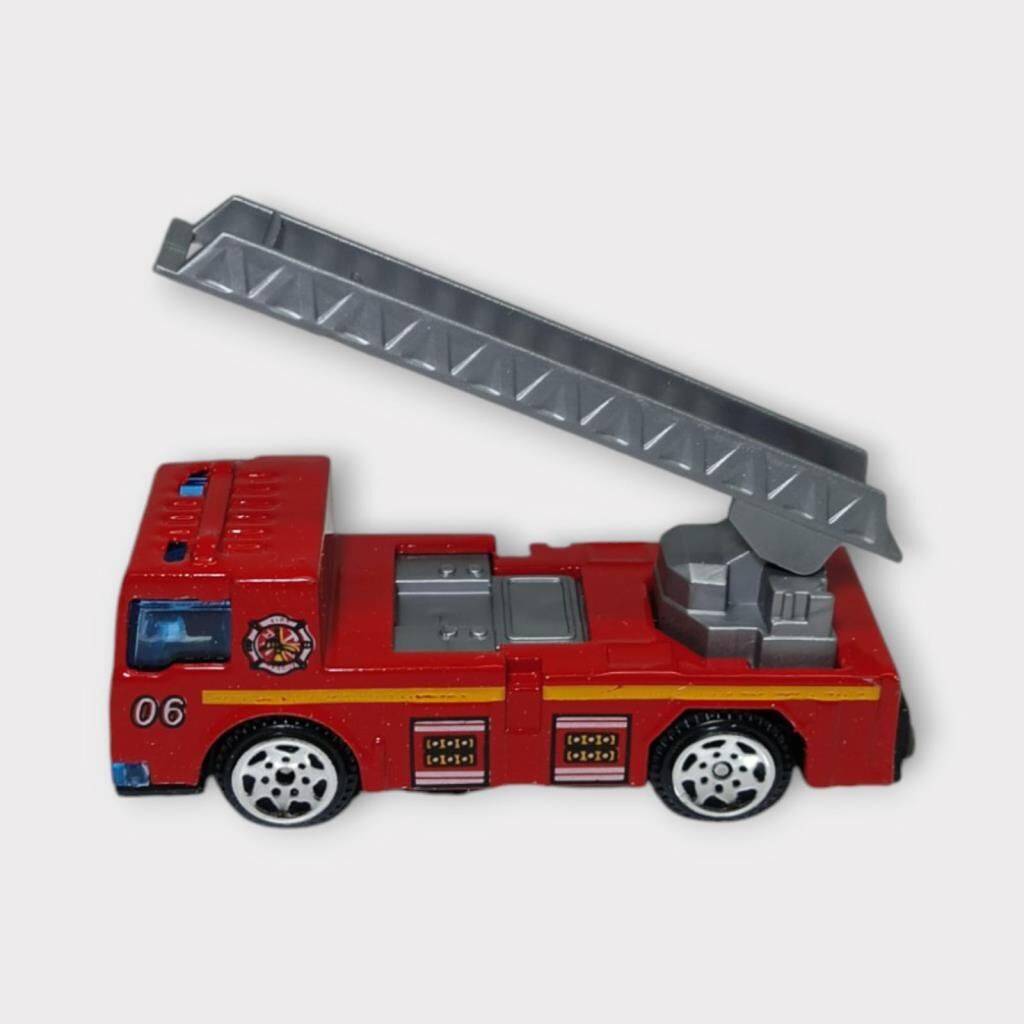 Küçük Metal İtfai̇ye Araçları 7 Cm - Merdi̇venli̇