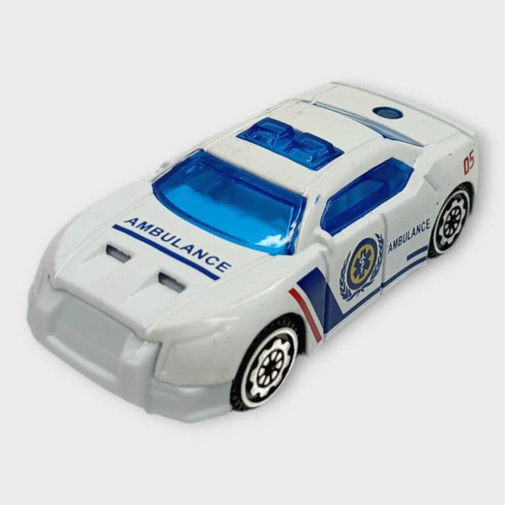 Küçük Metal Sağlık Hi̇zmetleri̇ Araçları 7 Cm - Araba