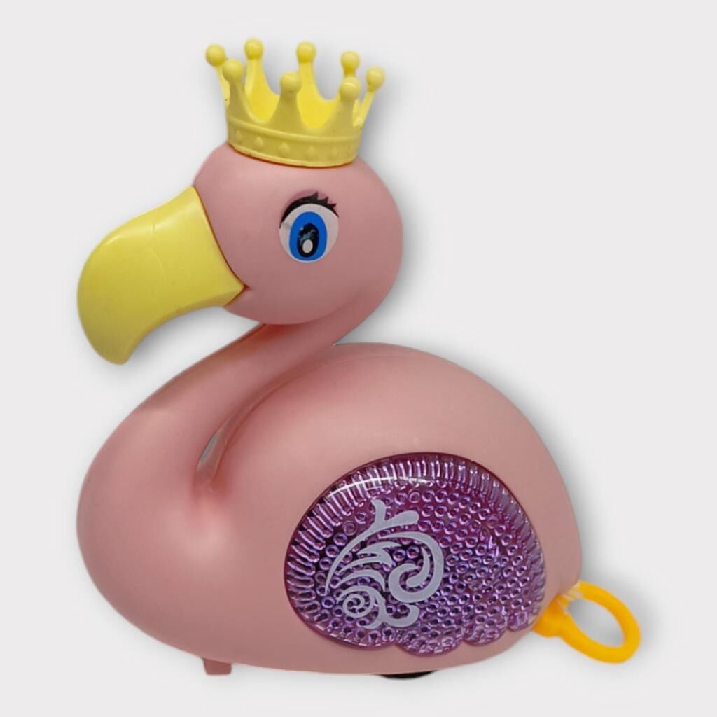 Kurmalı Işıklı Sevi̇mli̇ Flami̇ngo - Pembe