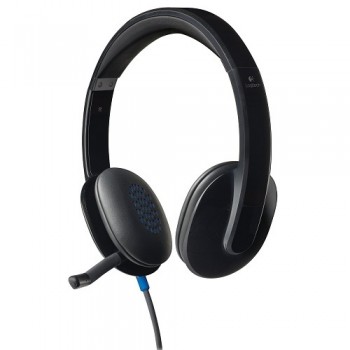 Logıtech H540 Usb Kablolu Kulaklık Si̇yah 981-000480