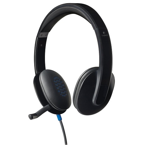 Logıtech H540 Usb Kablolu Kulaklık Si̇yah 981-000480