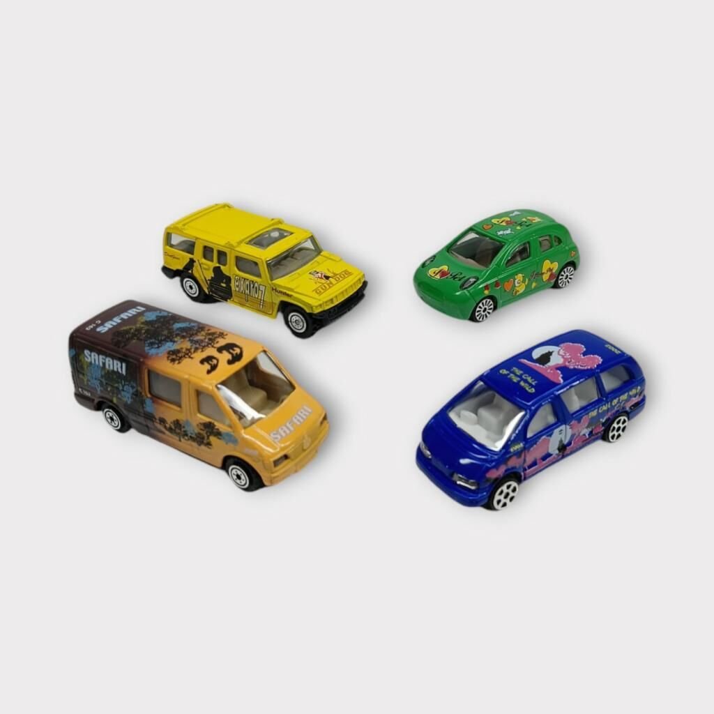 Maxx Wheels 4 Lü Metal Araç Seti̇ - Safari̇