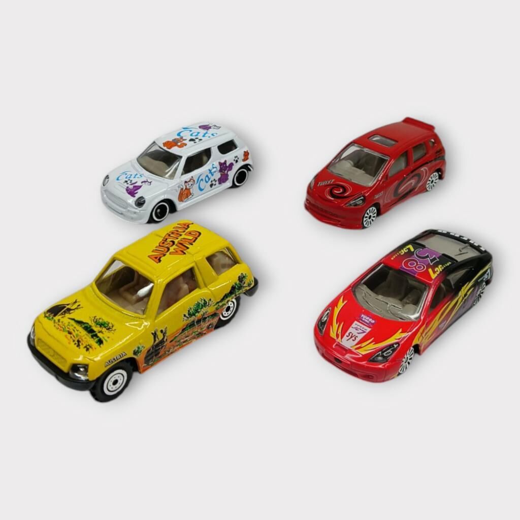 Maxx Wheels 4 Lü Metal Araç Seti̇ - Şehi̇r Araçları