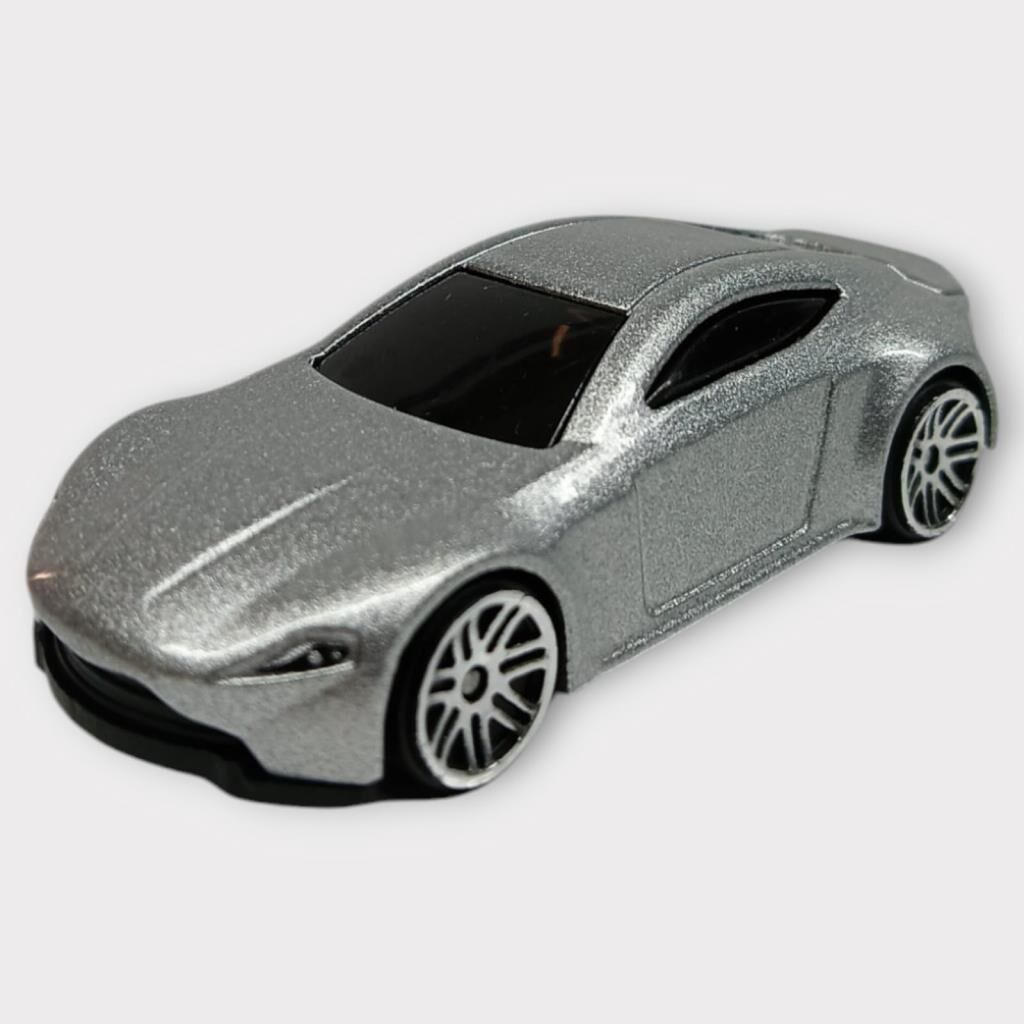 Metal Mi̇ni̇ Arabalar  8 Cm - Gri̇ - 1