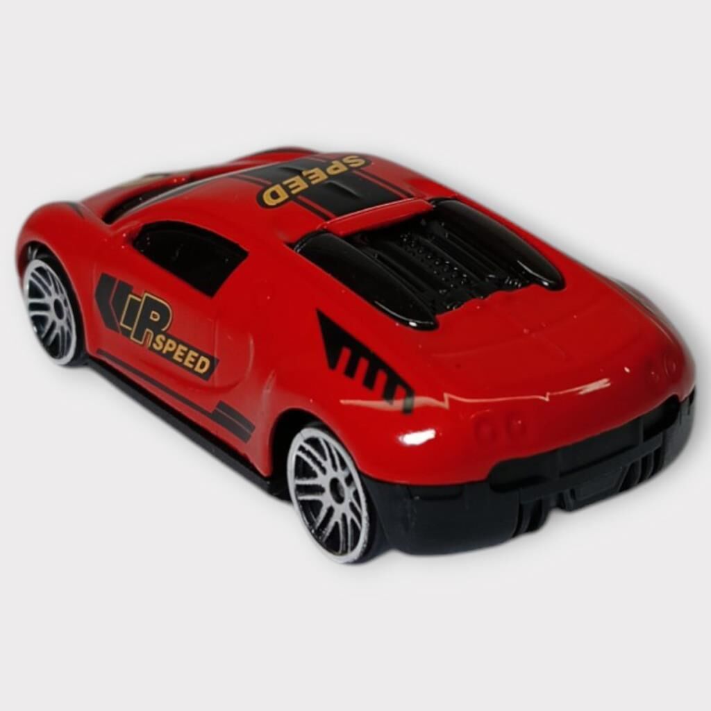 Metal Mi̇ni̇ Arabalar  8 Cm - Kırmızı - 4