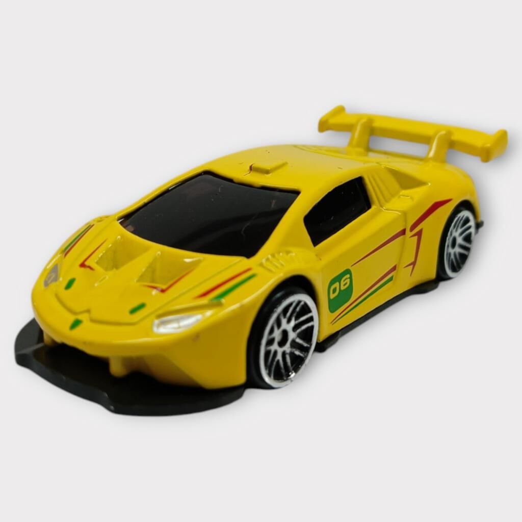 Metal Mi̇ni̇ Arabalar  8 Cm - Sarı - 1