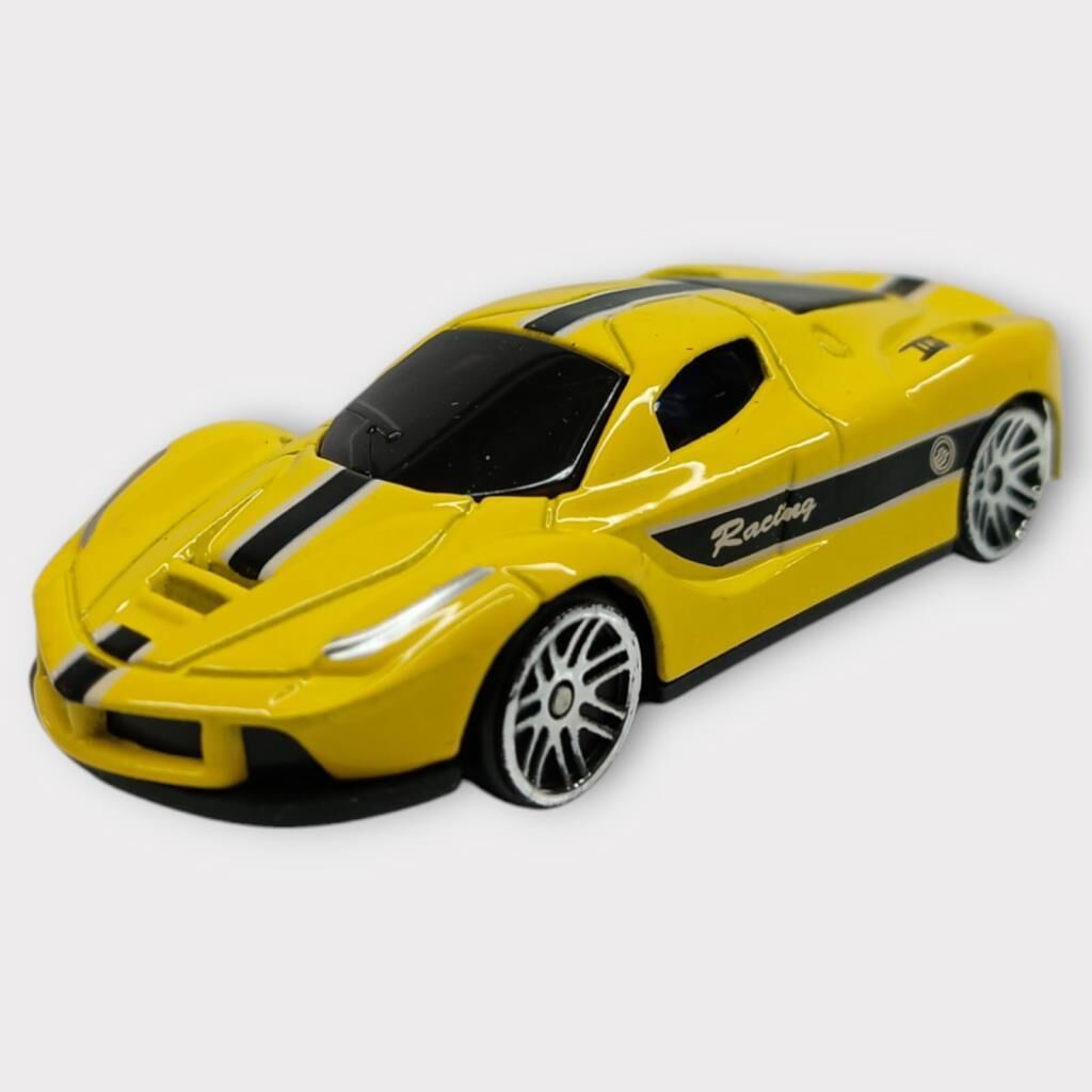 Metal Mi̇ni̇ Arabalar  8 Cm - Sarı - 3