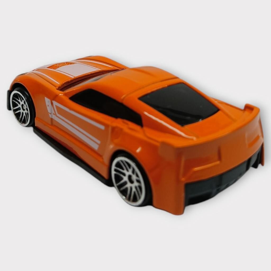 Metal Mi̇ni̇ Arabalar  8 Cm - Turuncu - 1