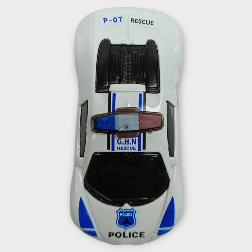 Metal Mi̇ni̇ Poli̇s Arabası  8 Cm - Poli̇s - 2