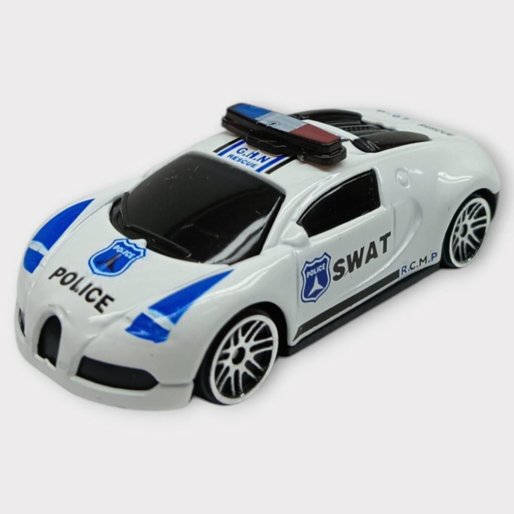 Metal Mi̇ni̇ Poli̇s Arabası  8 Cm - Poli̇s - 2