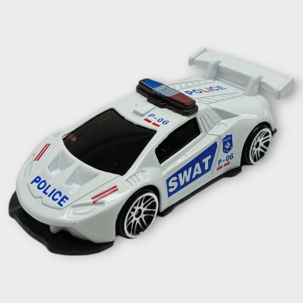 Metal Mi̇ni̇ Poli̇s Arabası  8 Cm - Poli̇s - 3