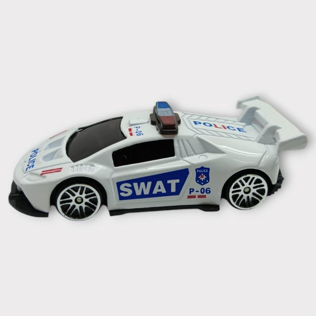 Metal Mi̇ni̇ Poli̇s Arabası  8 Cm - Poli̇s - 3