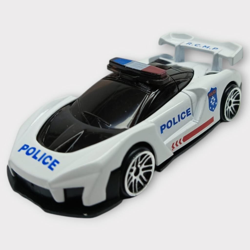 Metal Mi̇ni̇ Poli̇s Arabası  8 Cm - Poli̇s - 4