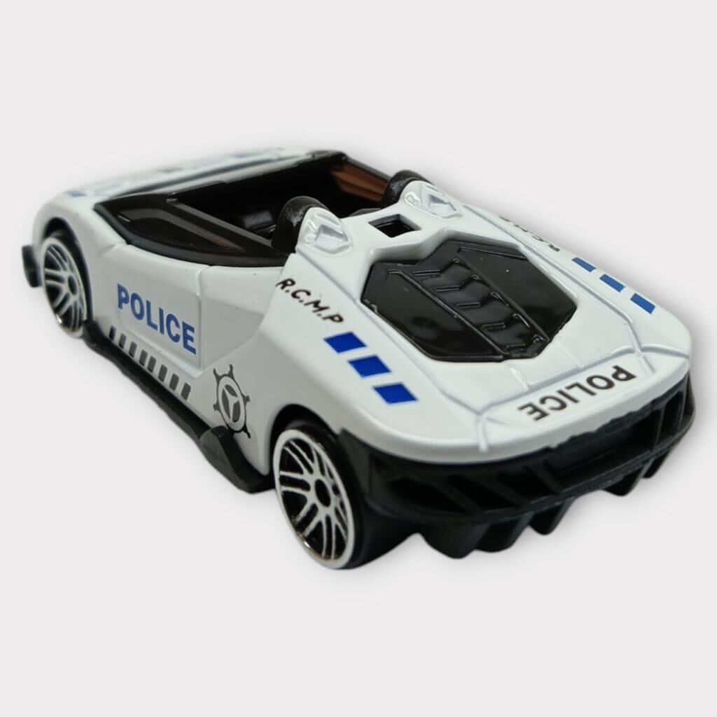 Metal Mi̇ni̇ Poli̇s Arabası  8 Cm - Poli̇s - 6