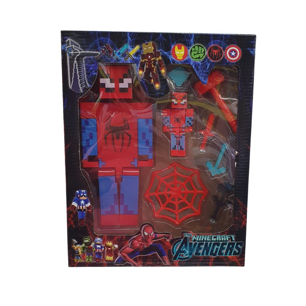 Mi̇necraft Dev Spi̇der-Man Fi̇gür Ve Aksesuarları  - 1999