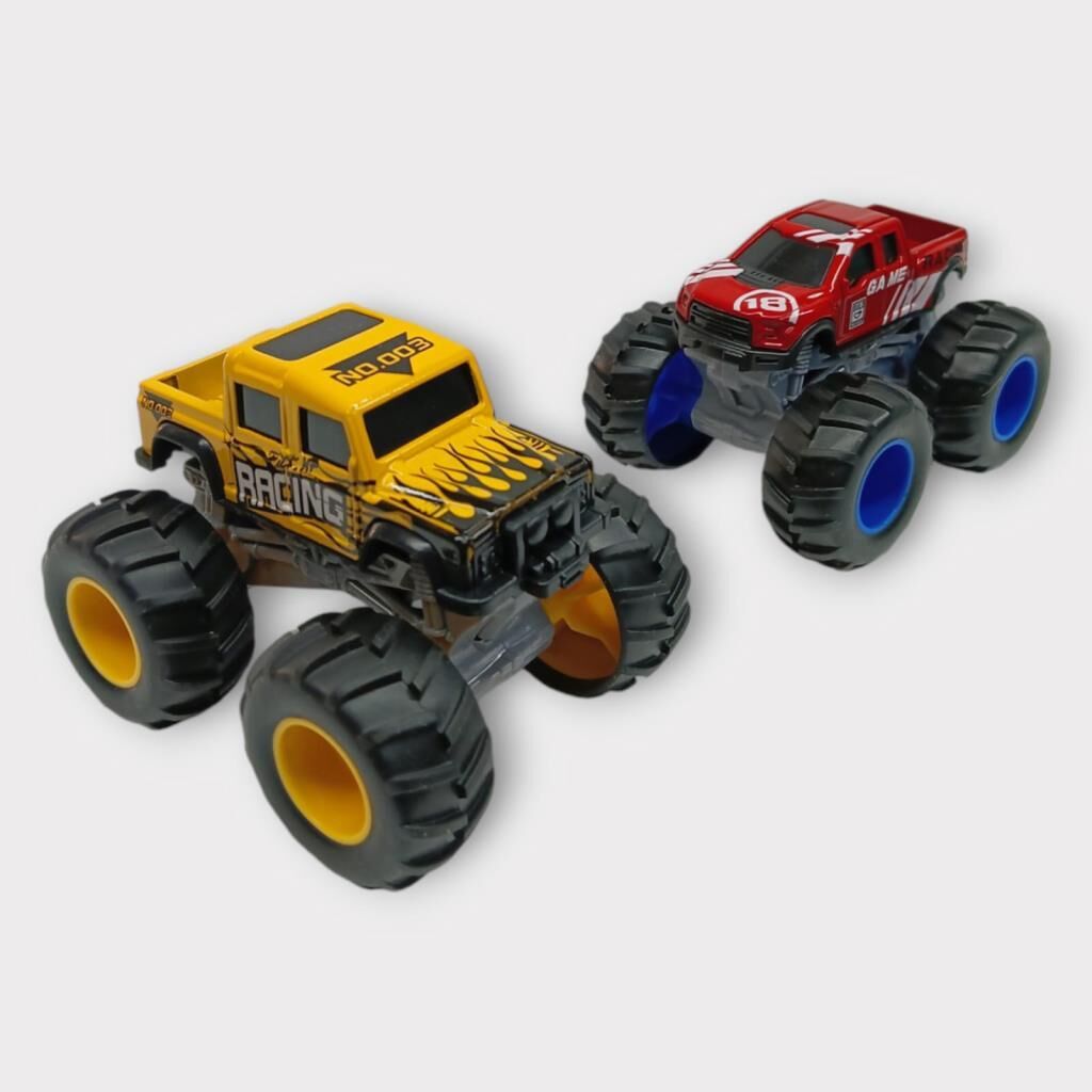 Mi̇ni̇ Off-Road Araçlar 2 Li̇ - Sarı Kırmızı