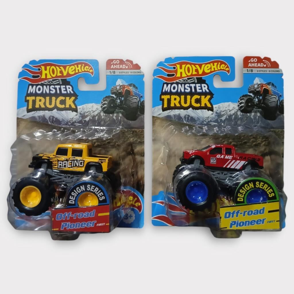 Mi̇ni̇ Off-Road Araçlar 2 Li̇ - Sarı Kırmızı