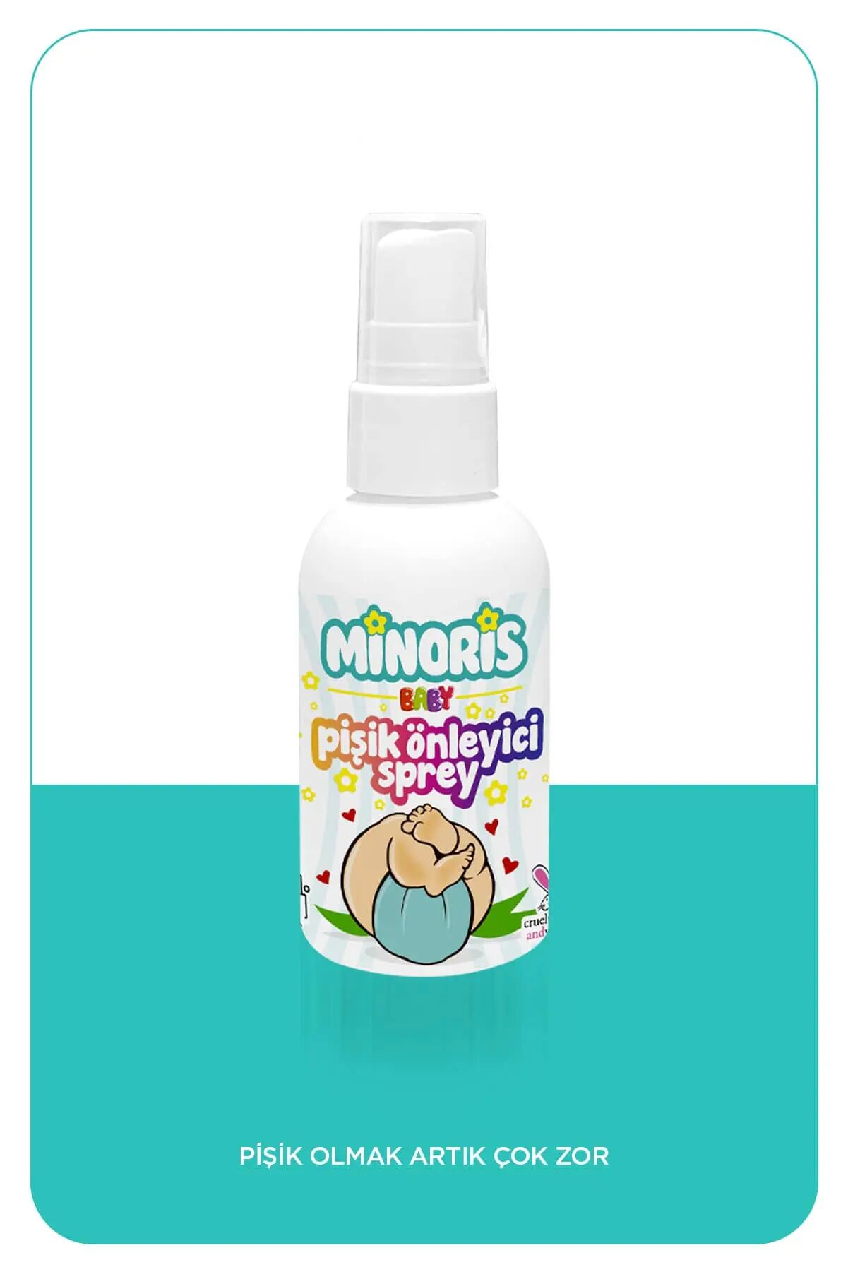Mi̇nori̇s Baby Organi̇k Pi̇şi̇k Önleyi̇ci̇ Sprey 100Ml