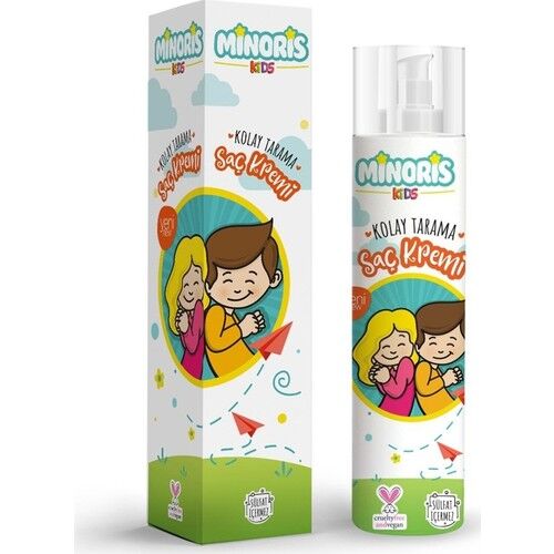 Mi̇nori̇s Ki̇ds Organi̇k Kolay Tarama Saç Kremi̇ 200Ml