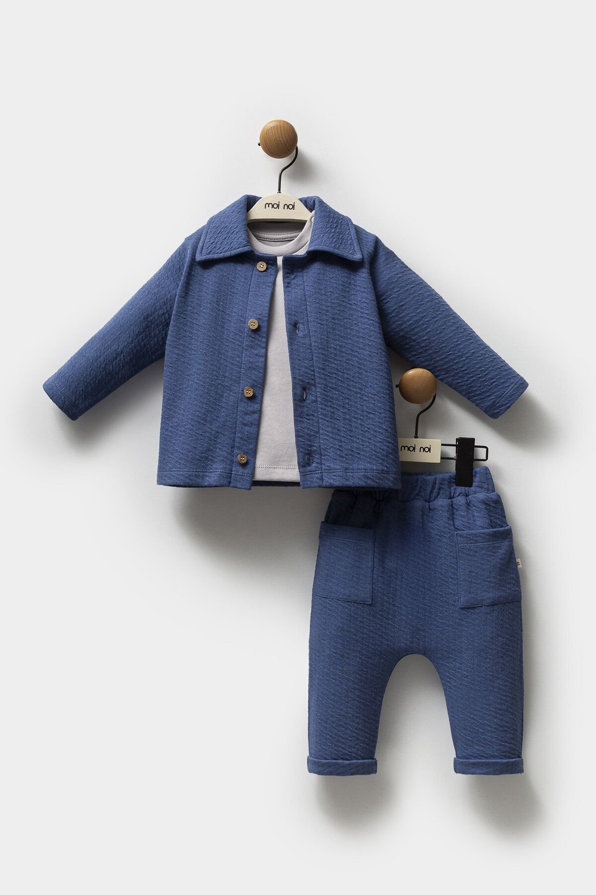 Moi̇ Noi̇ Ceketli̇ Takım Mnb5321 Navy Blue