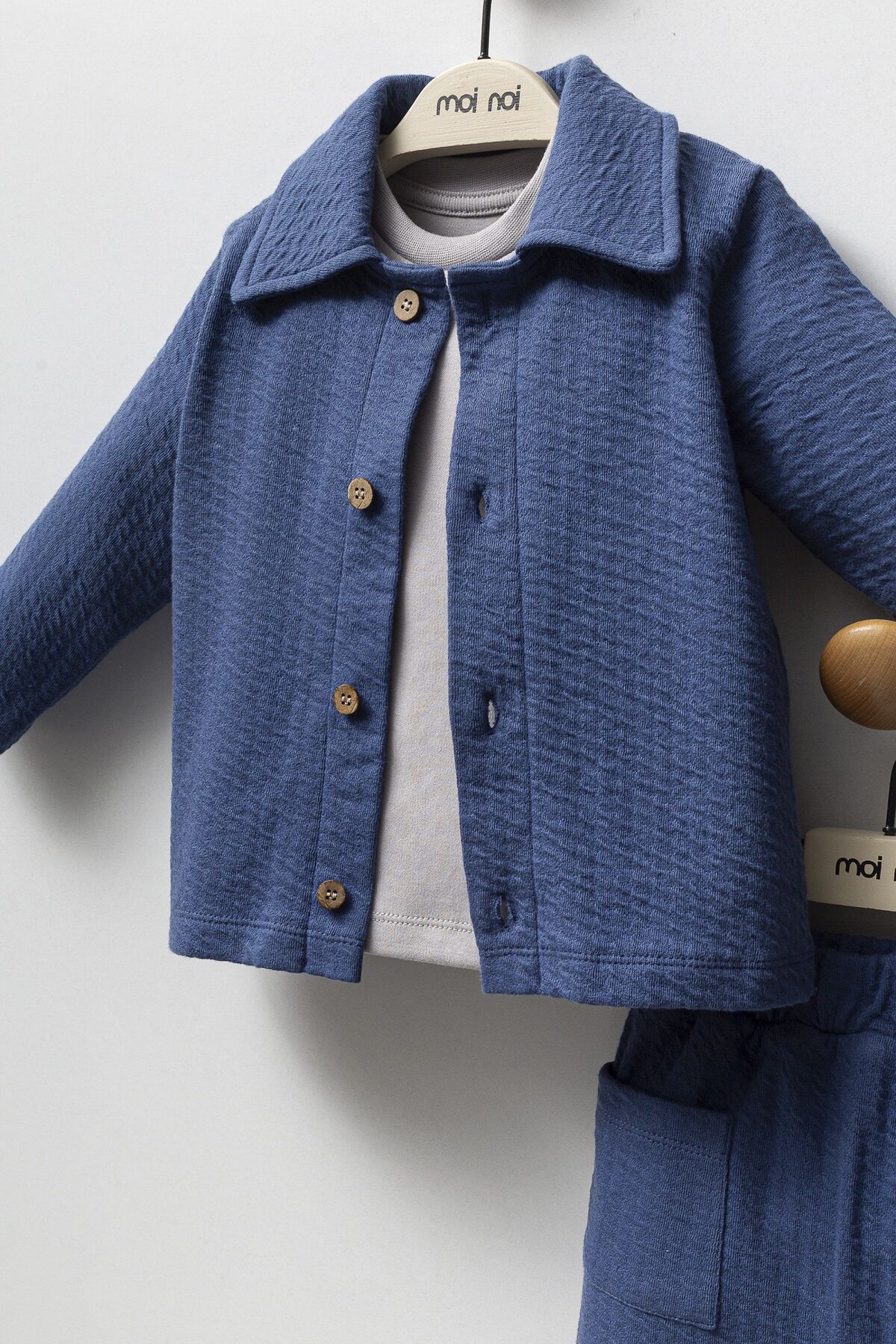 Moi̇ Noi̇ Ceketli̇ Takım Mnb5321 Navy Blue
