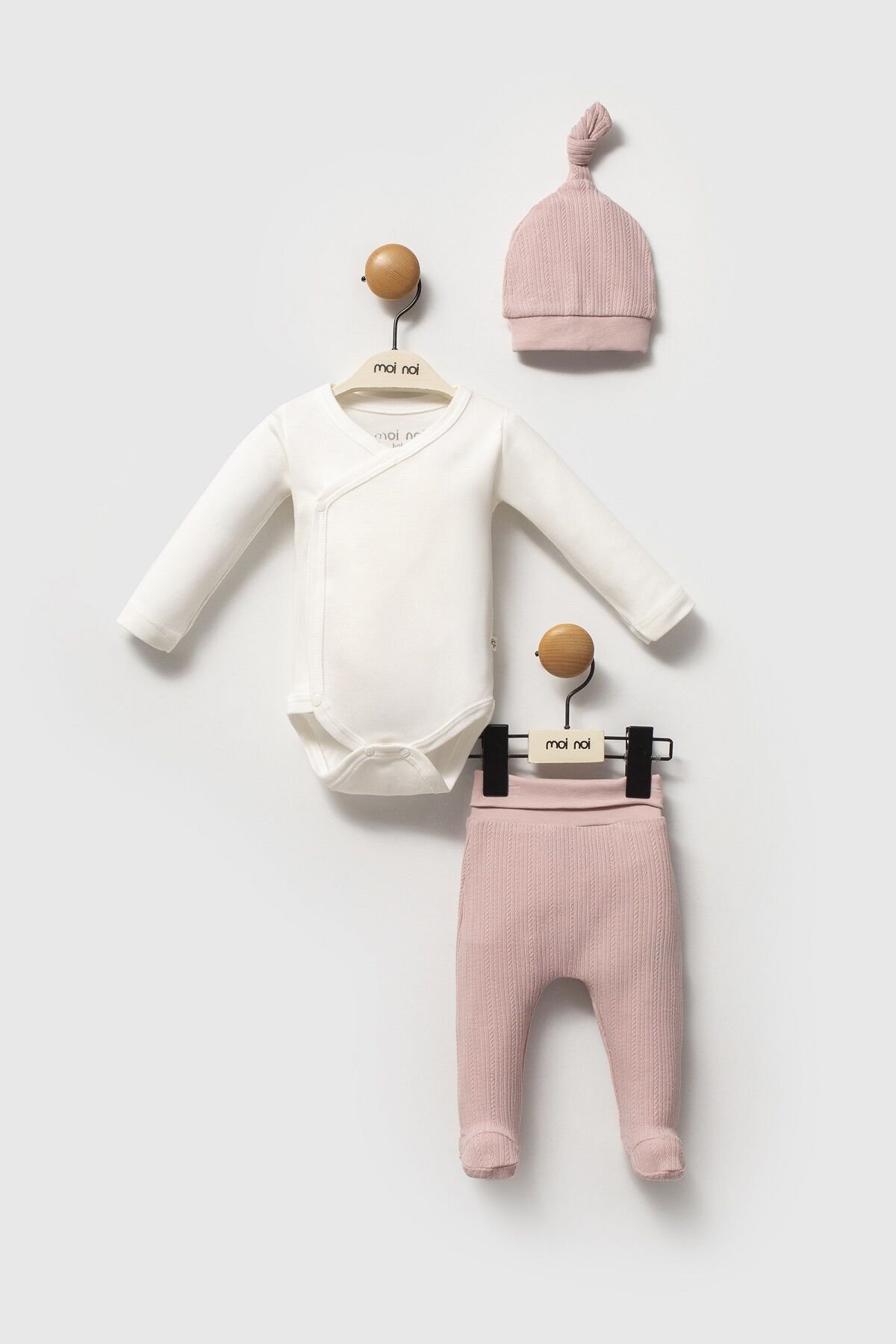 Moi̇ Noi̇ Şapkalı Badi̇ Pantolon Takım Mnb5345 Mürdüm