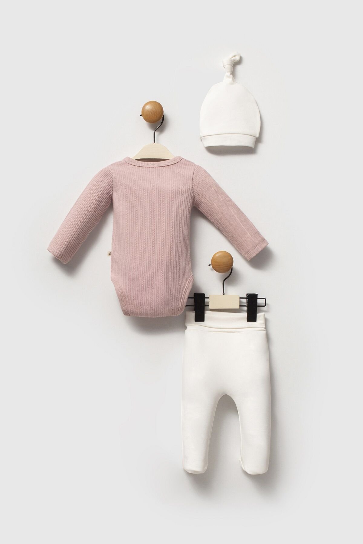 Moi̇ Noi̇ Şapkalı Badi̇ Pantolon Takım Mnb5346 Mürdüm