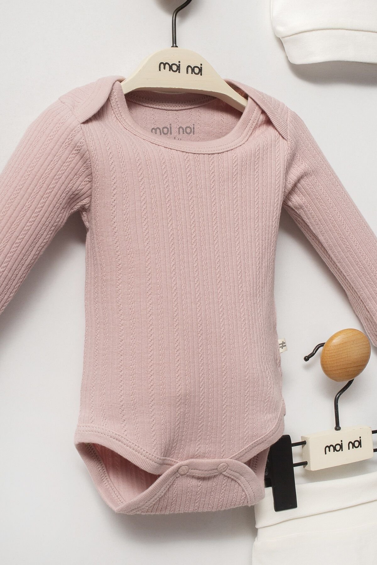 Moi̇ Noi̇ Şapkalı Badi̇ Pantolon Takım Mnb5346 Mürdüm