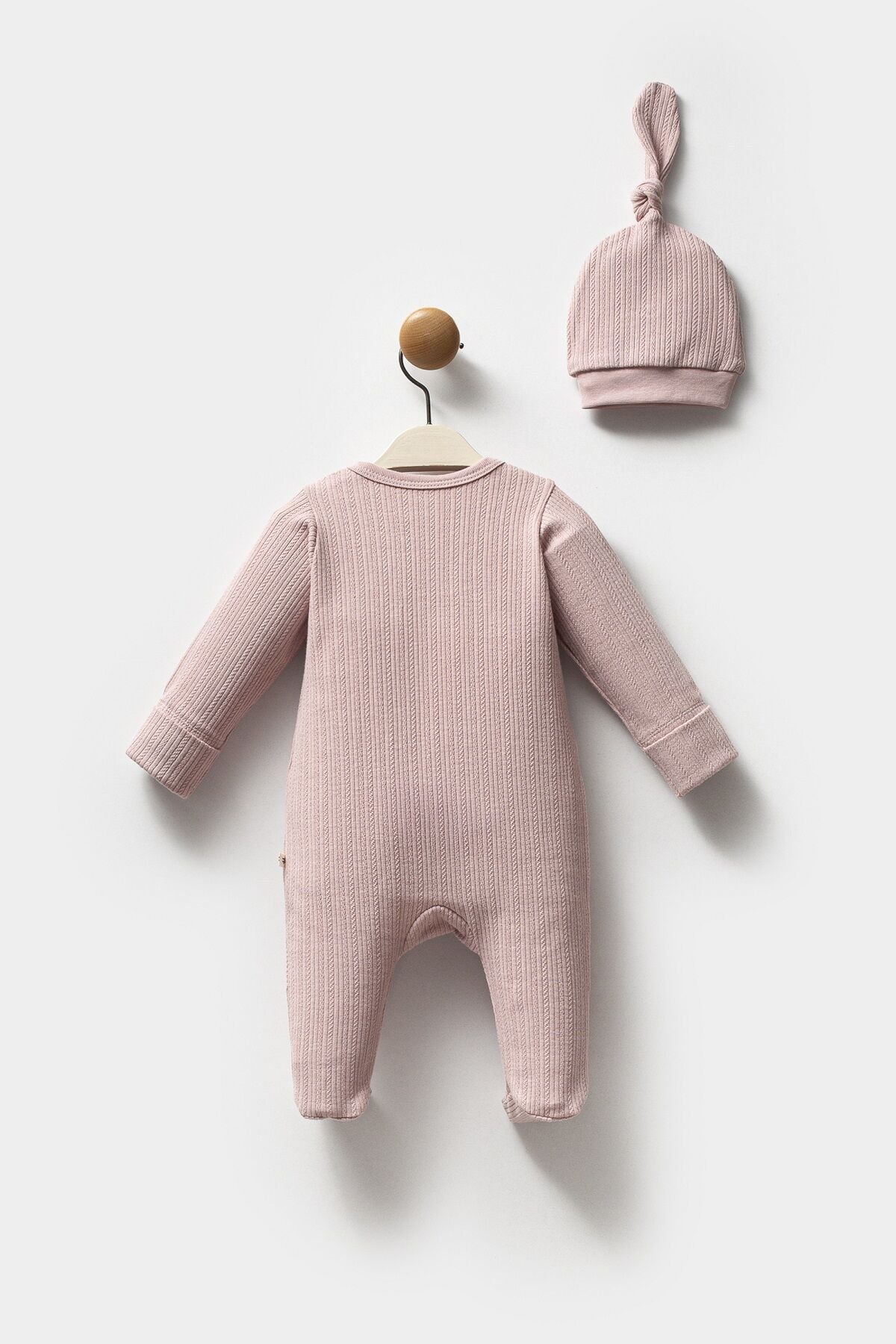 Moi̇ Noi̇ Şapkalı Tulum Mnb1235 Mürdüm