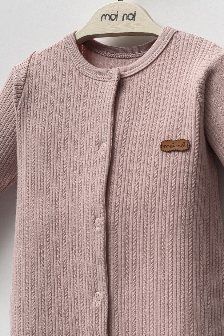 Moi̇ Noi̇ Şapkalı Tulum Mnb1236 Mürdüm