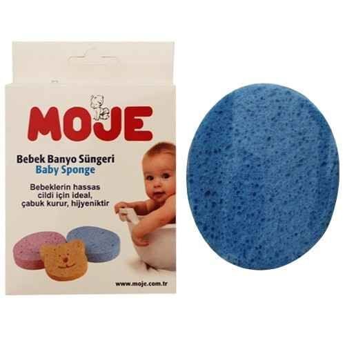 Moje Selülozi̇k Bebek Banyo Süngeri̇ Mavi̇