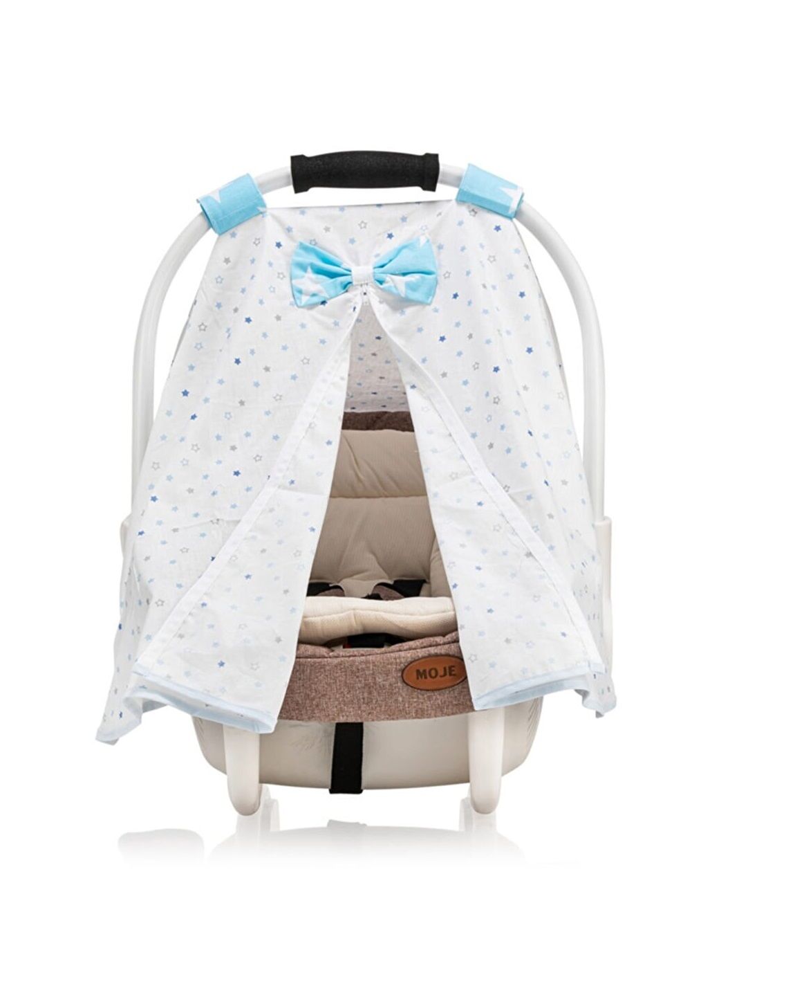 Moje Taşıma Koltuğu Ana Kucağı Örtüsü Small Yıldız Mavi̇