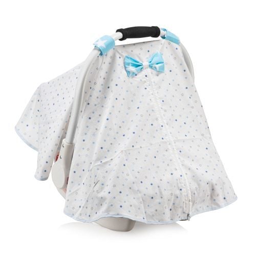 Moje Taşıma Koltuğu Ana Kucağı Örtüsü Small Yıldız Mavi̇