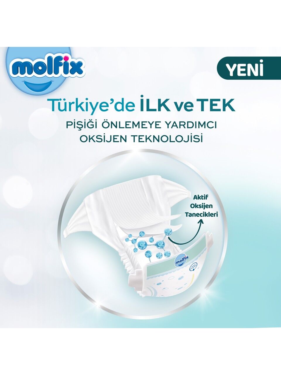 Molfi̇x Premi̇um Bebek Bezi̇ Fırsat Paketi̇ 1 Beden 2-5 Kg 72 Adet