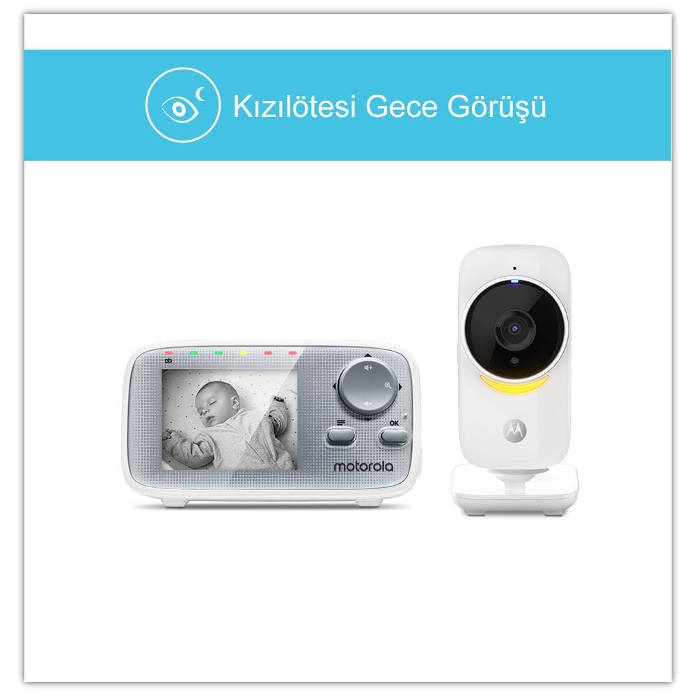 Motorola Vm482 Axnl 2.8 İnç Lcd Ekran Bebek Kamerası
