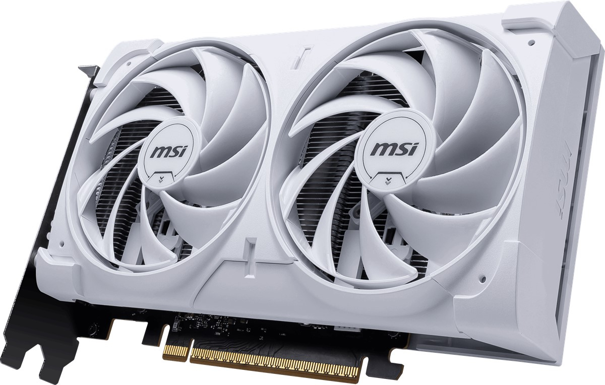 Msı Geforce Rtx 5060 8G Ventus 2X Oc Whıte Gddr7 128B Dx12 Pcıe 5.0 X16 (3Xdp 1Xhdmı)