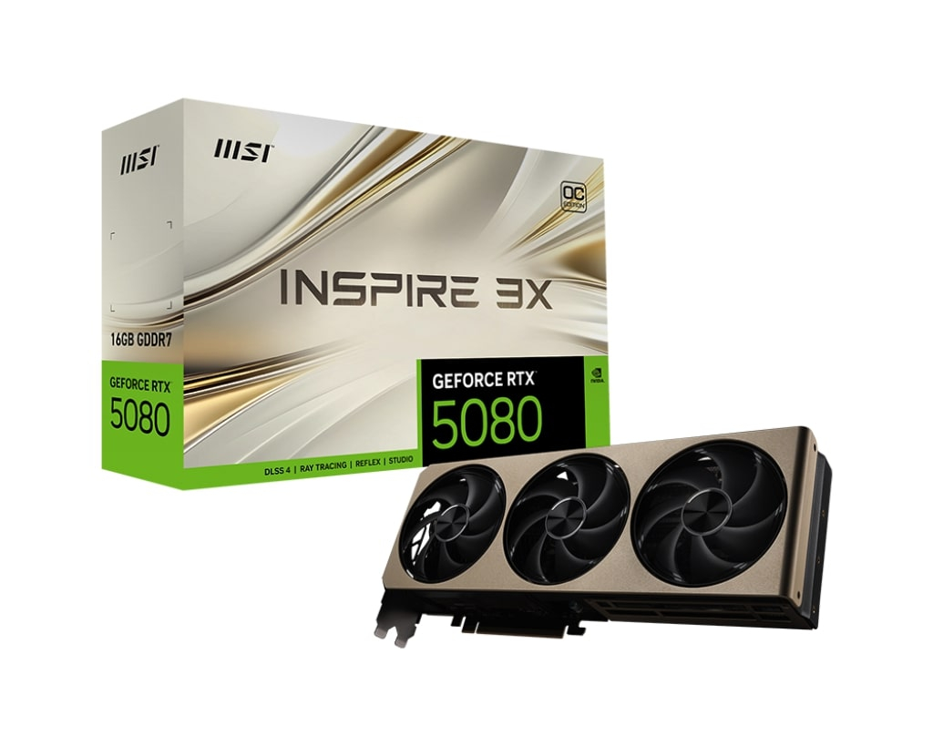 Msı Geforce Rtx 5080 16G Inspıre 3X Oc Vga