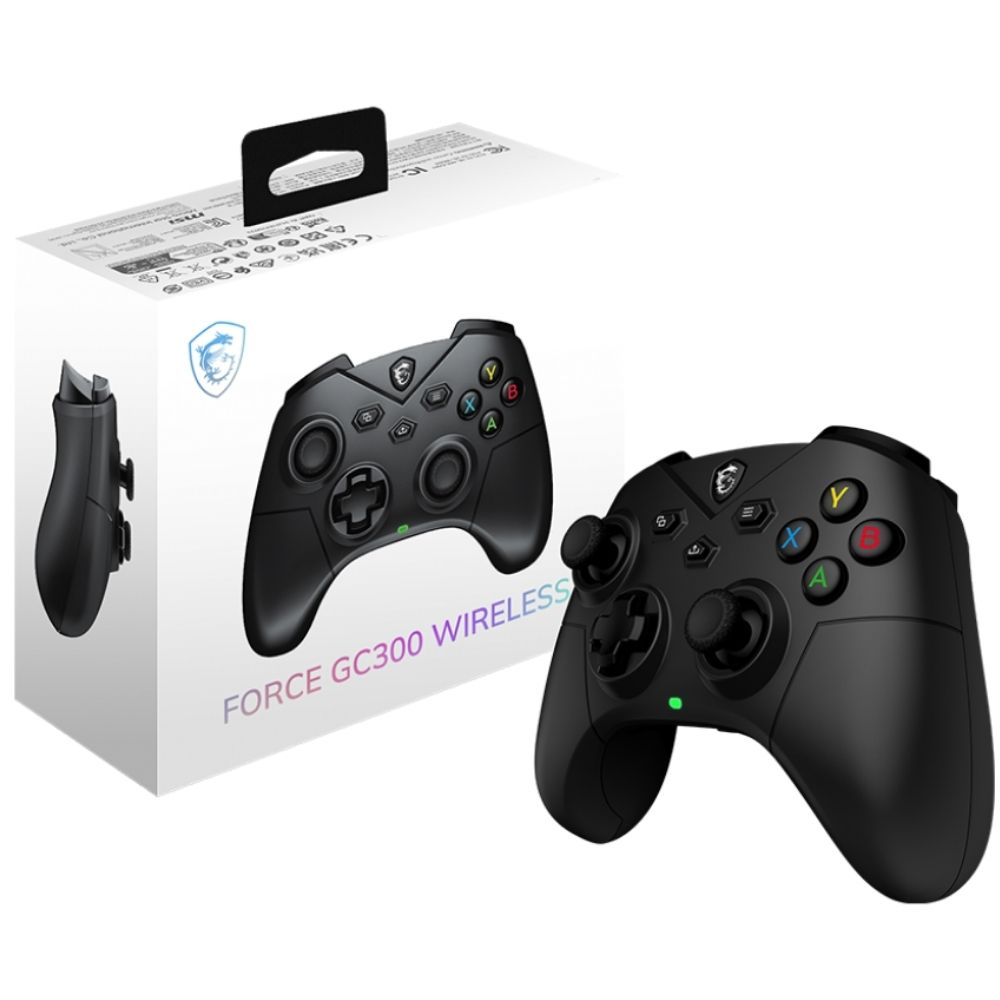 Msı Gg Force Gc300 W Kablosuz Si̇yah Gamepad