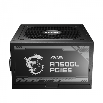 Msı Mag A750Gl Pcıe5 750W 80+Gold Power Supply