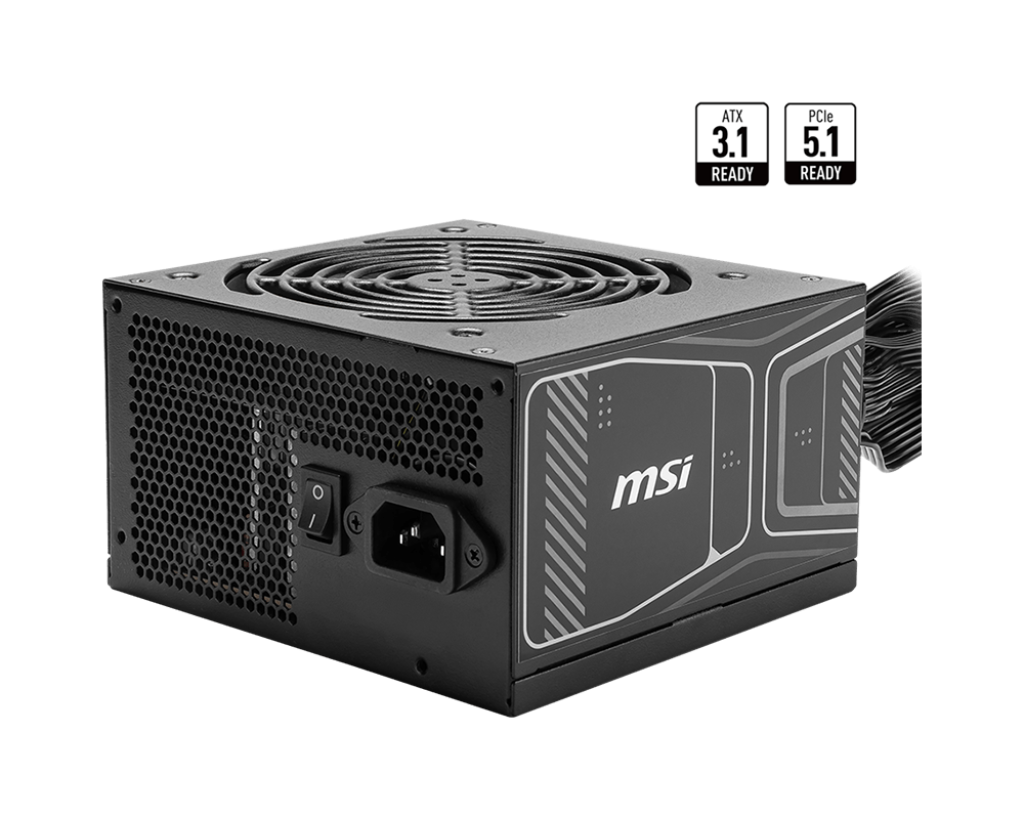 Msı Mag A750Gn Pcıe5 750W 80+ Gold Psu Nonmodular